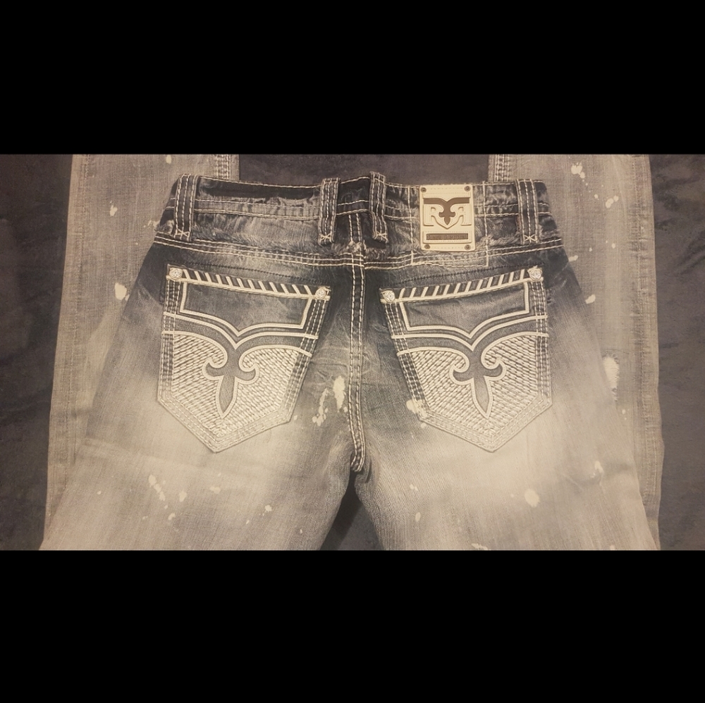 Mens rock revival Jean's